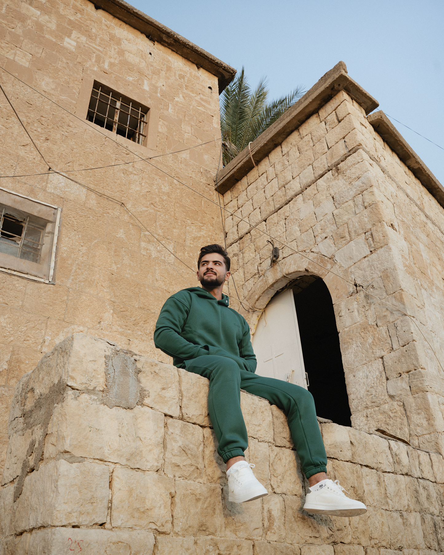 COZY SWEATPANTS GREEN