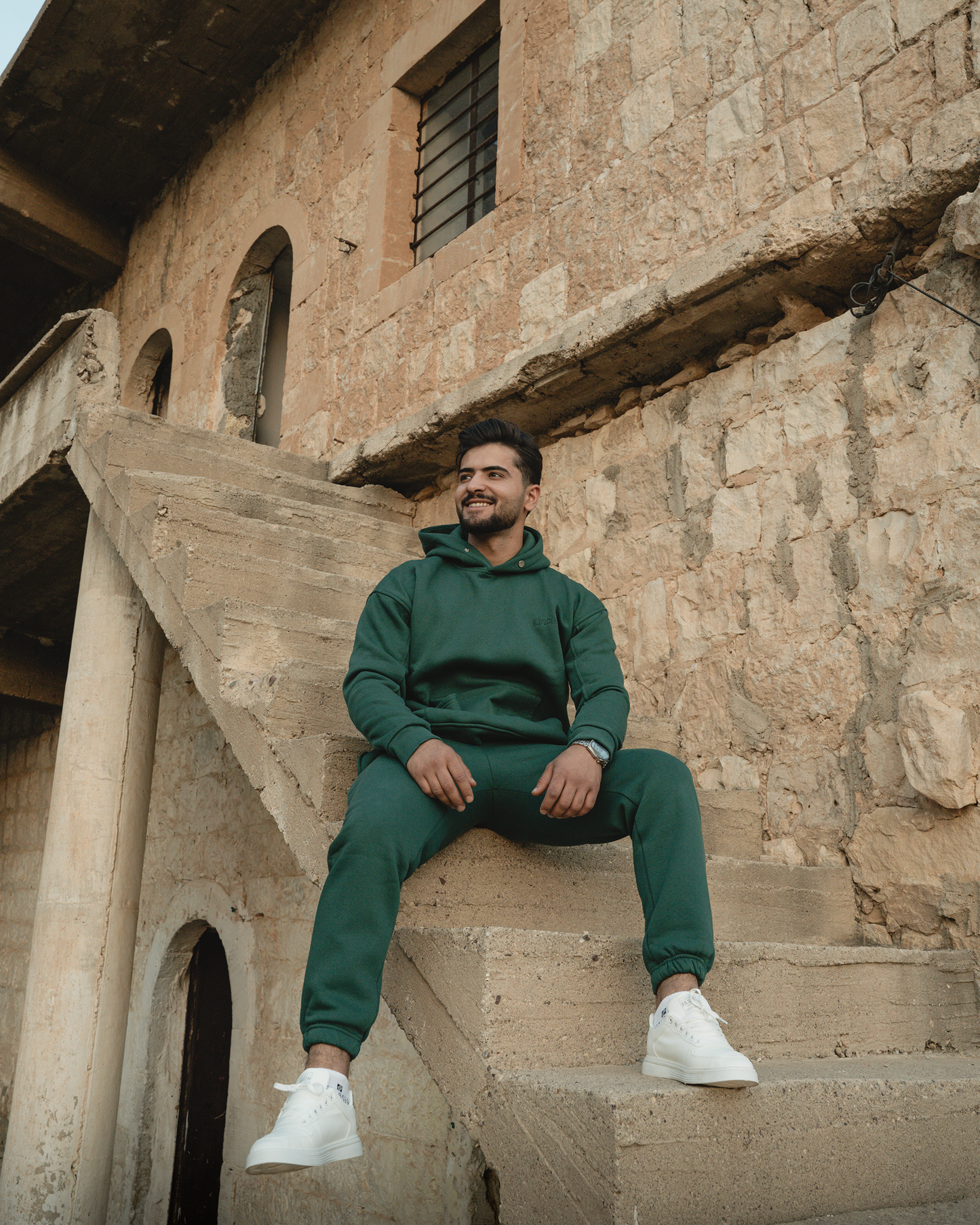 COZY SWEATPANTS GREEN