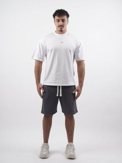 Oversized   SHORTS  - light grey