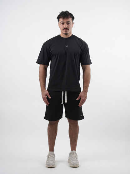 OVER SIZE T SHIRT -BLACK